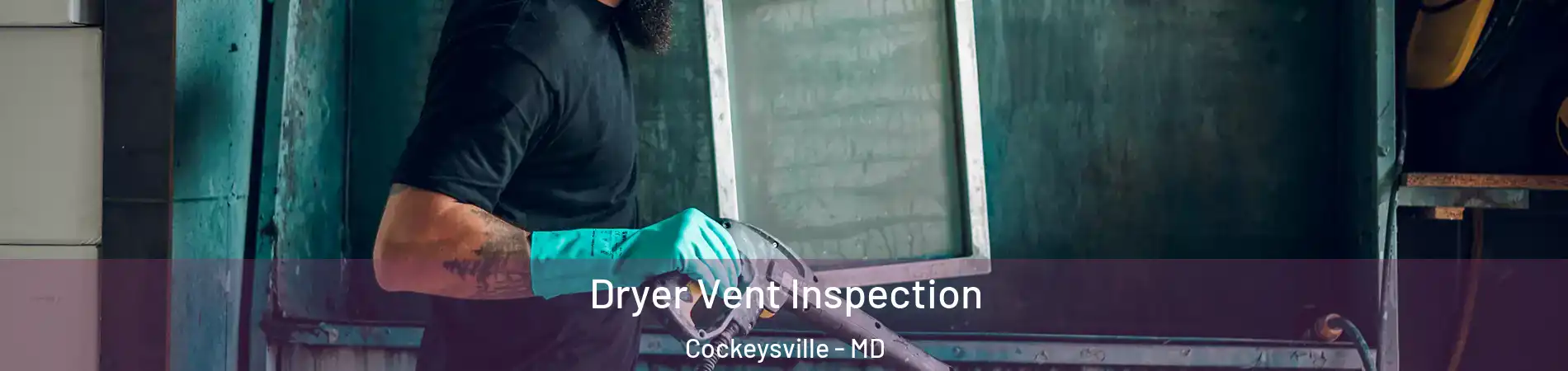  Dryer Vent Inspection Cockeysville - MD