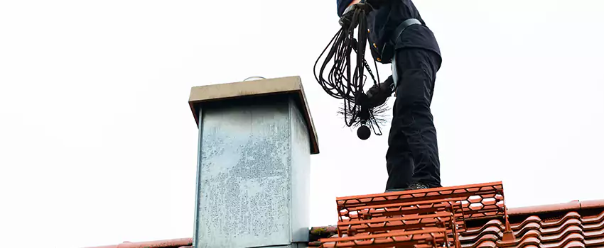Chimney Brush Cleaning in Cockeysville, Maryland