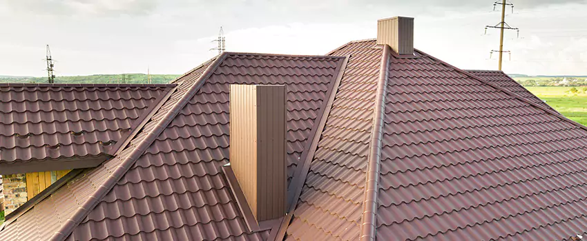 Residential Chimney Flashing Restoration in Cockeysville, MD