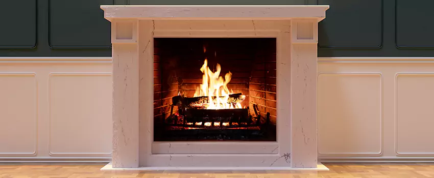 Decorative Electric Fireplace Installation in Cockeysville, Maryland