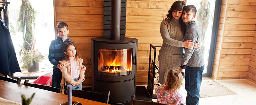 Morso Cast Iron Fireplace Insert Installation in Cockeysville, Maryland
