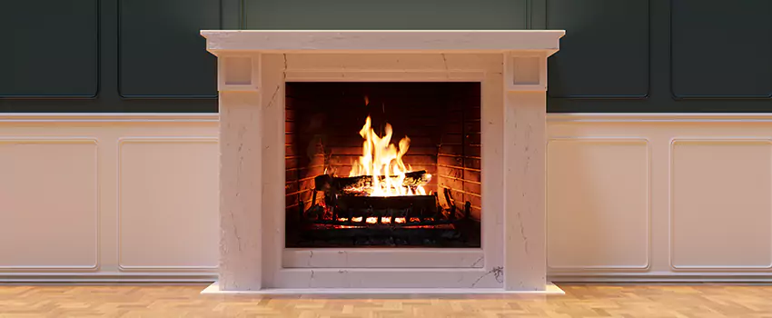 Open Flame Wood-Burning Fireplace Installation Services in Cockeysville, Maryland