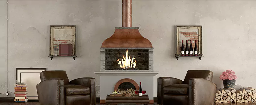 Thelin Hearth Products Providence Pellet Insert Fireplace Installation in Cockeysville, MD
