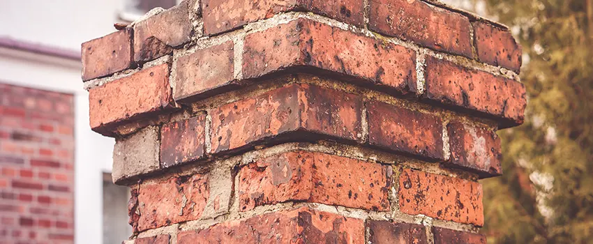 Cracked Chimney Bricks Repair Cost in Cockeysville, Maryland