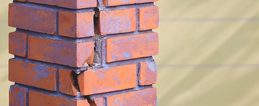 Repairing Cracked Porcelain Tiles for Fireplace in Cockeysville, MD
