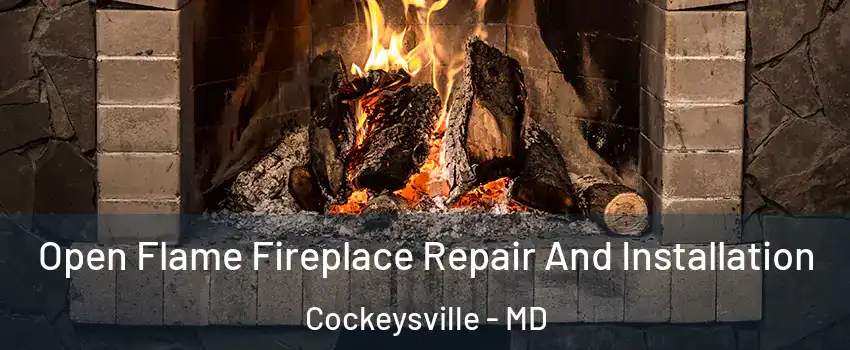  Open Flame Fireplace Repair And Installation Cockeysville - MD